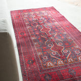 トライバル ラグ 185×95cm イラン手織り 一点物