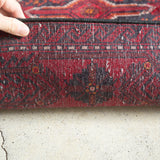 トライバル ラグ 185×95cm イラン手織り 一点物
