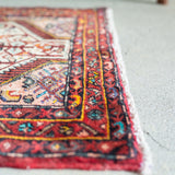 トライバル ラグ 138×83cm イラン手織り 一点物