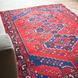 トライバル ラグ 196×152cm イラン手織り 一点物