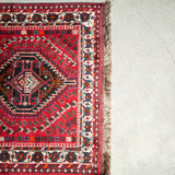 トライバル ラグ 145×109cm イラン手織り 一点物