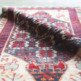 トライバル ラグ 100×52cm イラン手織り 一点物