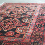 トライバル ラグ 94×58cm イラン手織り 一点物