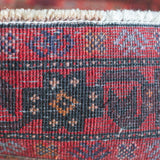 トライバル ラグ 94×58cm イラン手織り 一点物