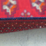 トライバルラグ 86×66cm イラン手織り 一点物