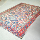 トライバル ラグ 157×110cm イラン手織り 一点物