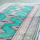 トライバル ラグ 106×68cm イラン手織り 一点物