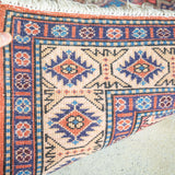 トライバル ラグ 155×105cm イラン手織り 一点物