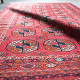 トライバル ラグ 180×110cm イラン手織り 一点物