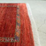 トライバル ラグ 114×84cm イラン手織り 一点物