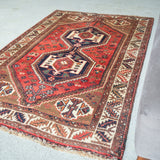 トライバル ラグ 171×112cm イラン手織り 一点物