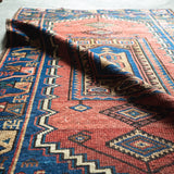 トライバル ラグ 138×90cm イラン手織り 一点物
