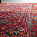 トライバル ラグ 195×128cm イラン手織り 一点物