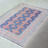 トライバル ラグ 115×80cm イラン手織り 一点物