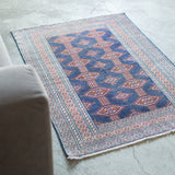トライバル ラグ 115×80cm イラン手織り 一点物