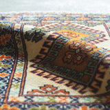 トライバル ラグ 90×70cm イラン手織り 一点物