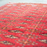 トライバル ラグ 117×87cm イラン手織り 一点物