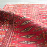 トライバル ラグ 117×87cm イラン手織り 一点物