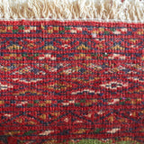 トライバル ラグ 126×66cm イラン手織り 一点物
