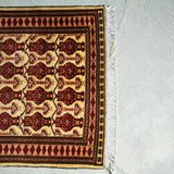 トライバル ラグ 147×100cm イラン手織り 一点物