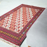 トライバル ラグ 165×92cm イラン手織り 一点物