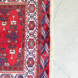 トライバル ラグ 137×110cm イラン手織り 一点物
