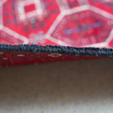 トライバル ラグ 93×64cm イラン手織り 一点物