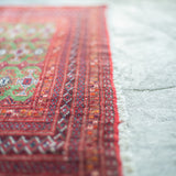 トライバル ラグ 115×55cm イラン手織り 一点物