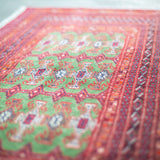 トライバル ラグ 115×55cm イラン手織り 一点物