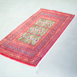 トライバル ラグ 115×55cm イラン手織り 一点物
