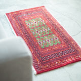 トライバル ラグ 115×55cm イラン手織り 一点物