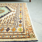 トライバル ラグ 151×120cm イラン手織り 一点物