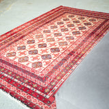 トライバル ラグ 166×109cm イラン手織り 一点物