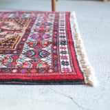トライバル ラグ 130×100cm イラン手織り 一点物