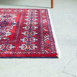 トライバル ラグ 107×86cm イラン手織り 一点物