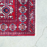 トライバル ラグ 107×86cm イラン手織り 一点物
