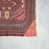 トライバル ラグ 137×97cm イラン手織り 一点物