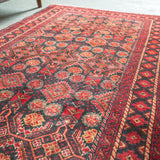 トライバル ラグ 195×108cm イラン手織り 一点物