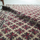 トライバル ラグ 185×105cm イラン手織り 一点物
