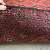 トライバル ラグ 207×108cm イラン手織り 一点物