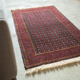 Tribal Rug 146×89cm 手織りトライバルラグ バルーチ