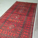 トライバル ラグ 220×105cm イラン手織り 一点物
