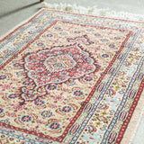 トライバル ラグ 87×58cm イラン手織り 一点物