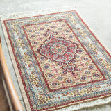トライバル ラグ 87×58cm イラン手織り 一点物