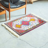 トライバル ラグ 88×60cm イラン手織り 一点物