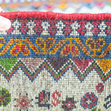 トライバル ラグ 88×60cm イラン手織り 一点物