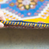 トライバル ラグ 100×61cm イラン手織り 一点物
