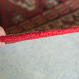 トライバル ラグ 106×63cm イラン手織り 一点物