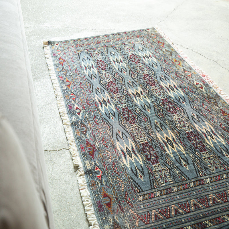 Tribal Rug 145×70cm 手織りトライバルラグ トルクメン | G.E.M ONLINE