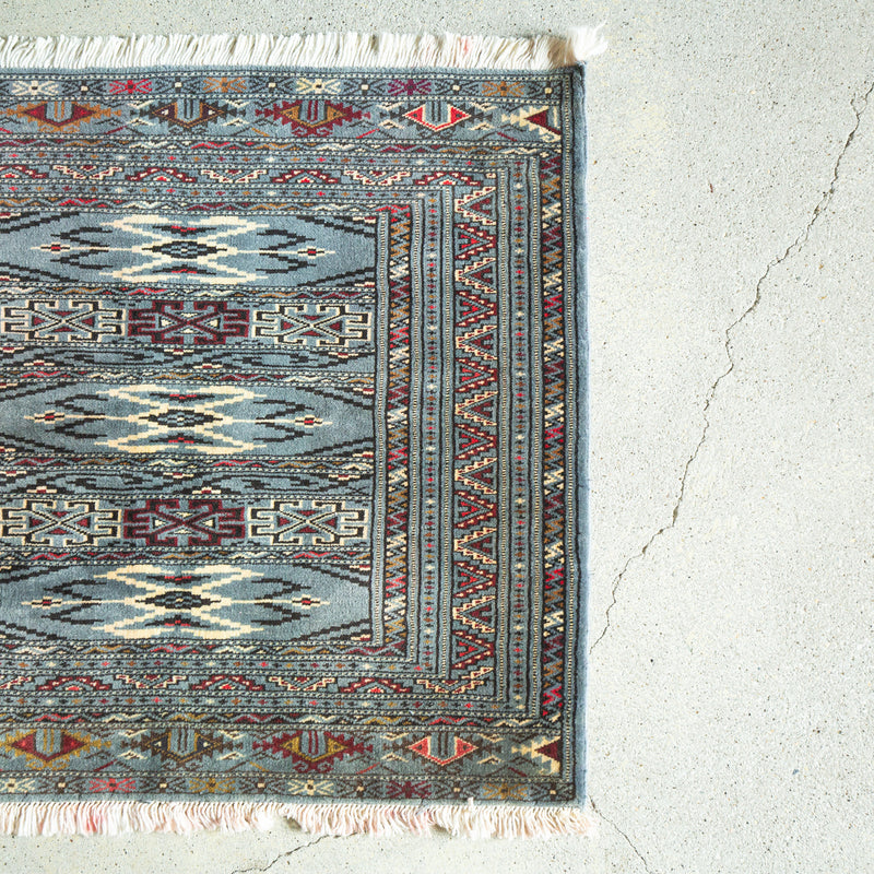 Tribal Rug 145×70cm 手織りトライバルラグ トルクメン | G.E.M ONLINE